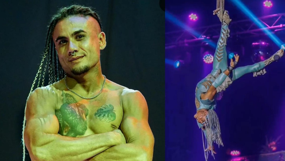 Artista se cae en plena función de circo. | ESPECIAL