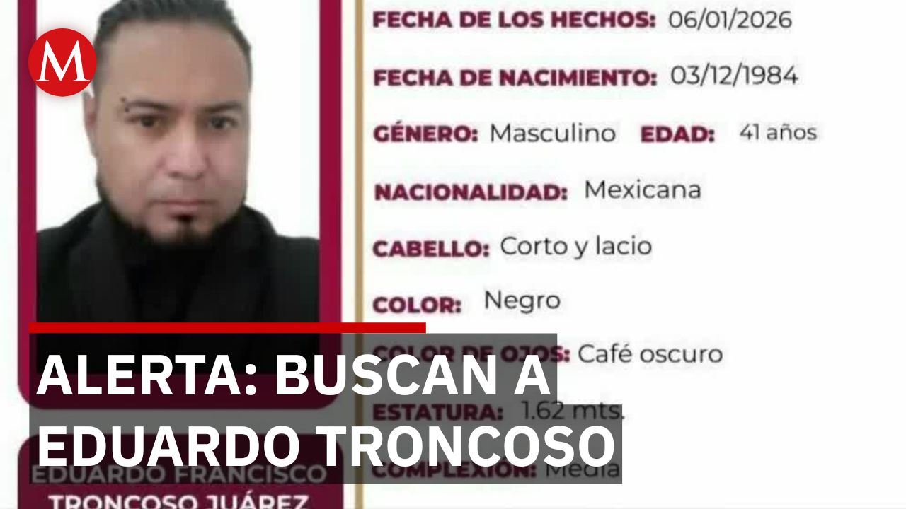 La búsqueda de Eduardo Francisco Troncoso tras su desaparición en Hidalgo