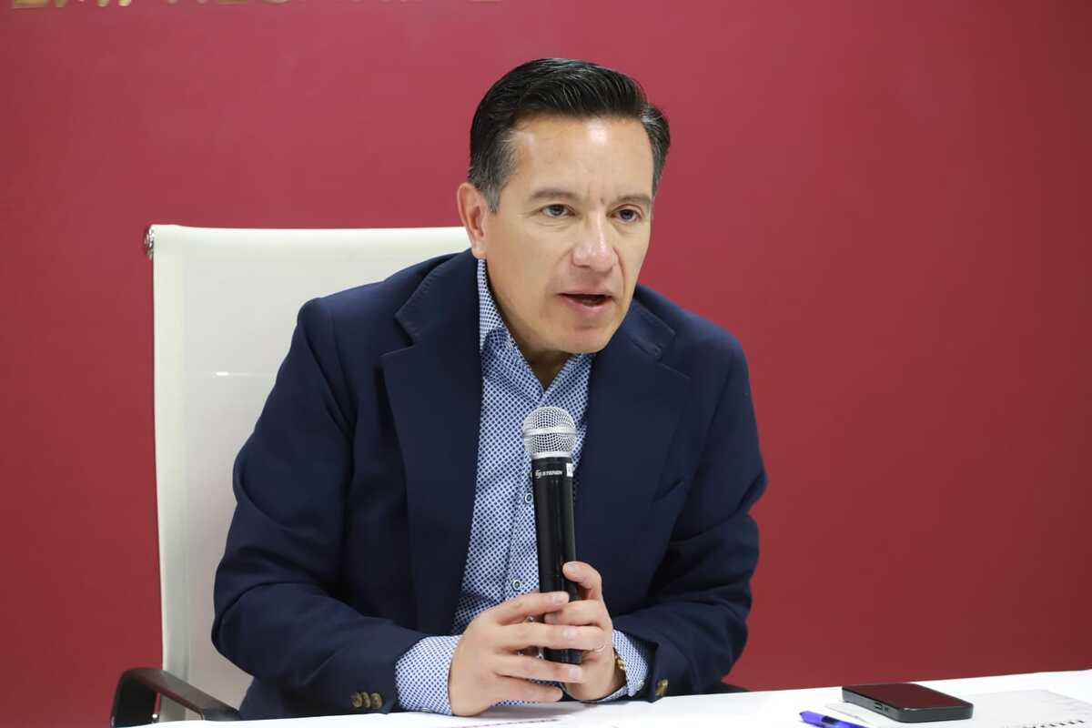 Carlos Henkel Escorza, titular de la Secretaría de Desarrollo Económico de Hidalgo. (Jorge Sánchez)