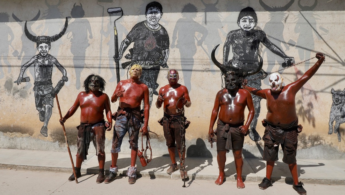 El carnaval de los diablos en San Martín Tilcajete, Oaxaca| Portada