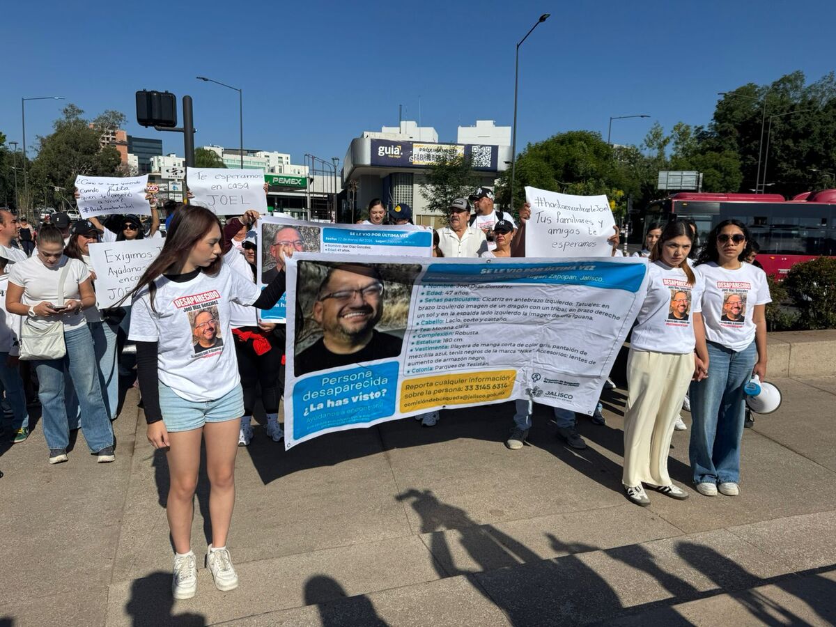 Familiares de Joel tomaron las calles para exigir su localización