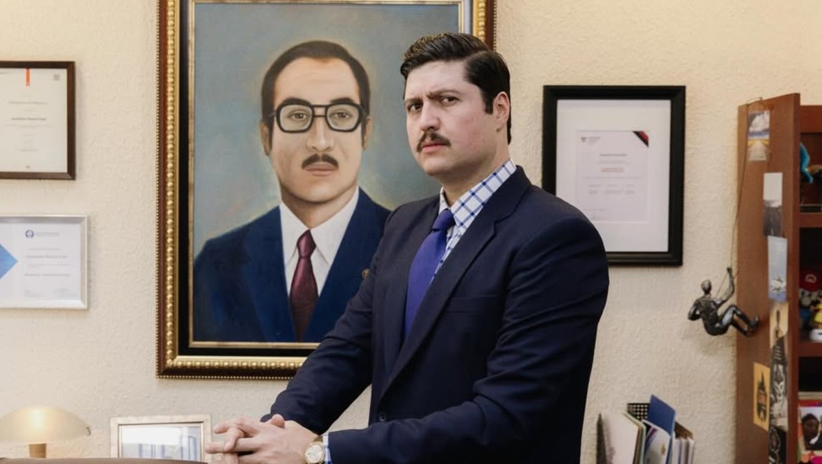 Fernando Bonilla actuando para La Oficina México. | FOTO: Fernando Bonilla