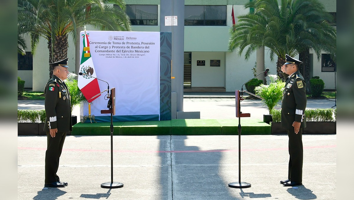 Gómez Ruiz ha ocupado cargos relevantes como comandante de la Cuarta Región Militar. (Foto: @Defensamx1)