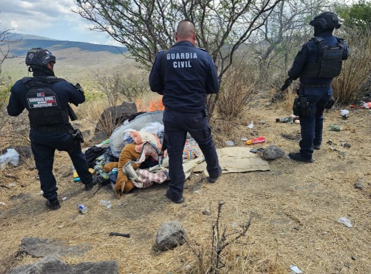 El hallazgo se registró durante un despliegue operativo. (Foto: especial)