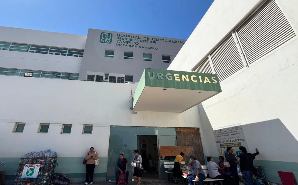 Hospital IMSS-Bienestar Canseco de Tampico anuncia suspensión temporal en varios servicios.|  Yamín S.
