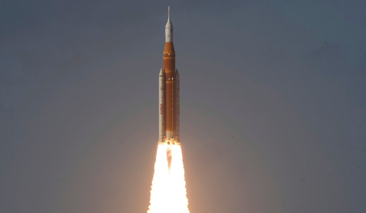 Momento del lanzamiento de la nave Orión para la misión Artemis II | AP