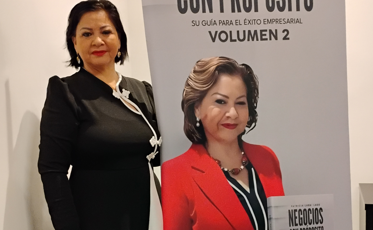 Patricia Lara, empresaria y autora del libro 'Negocios con propósito volumen II'. (Foto: Especial)