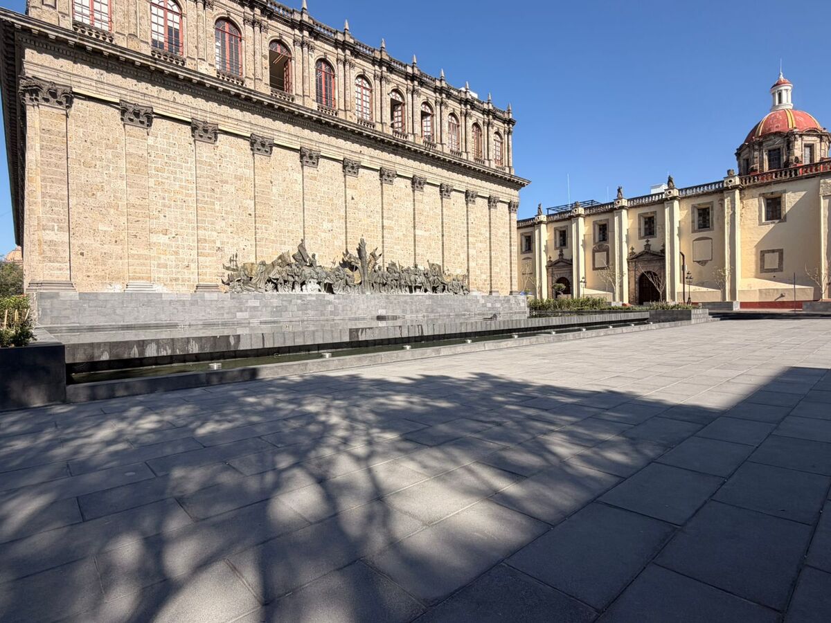 Plaza Fundadores en Guadalajara. (Roberto Hurtado)