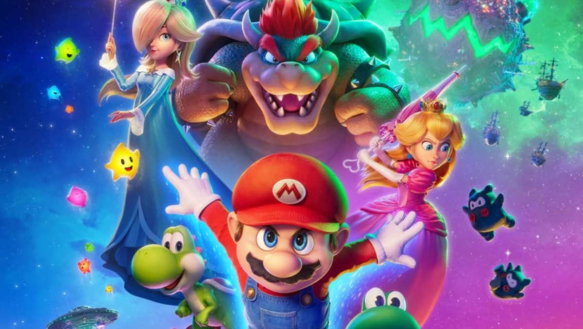 Poster de 'Super Mario Galaxy: La película'. FOTO: 'Super Mario Galaxy: La película'