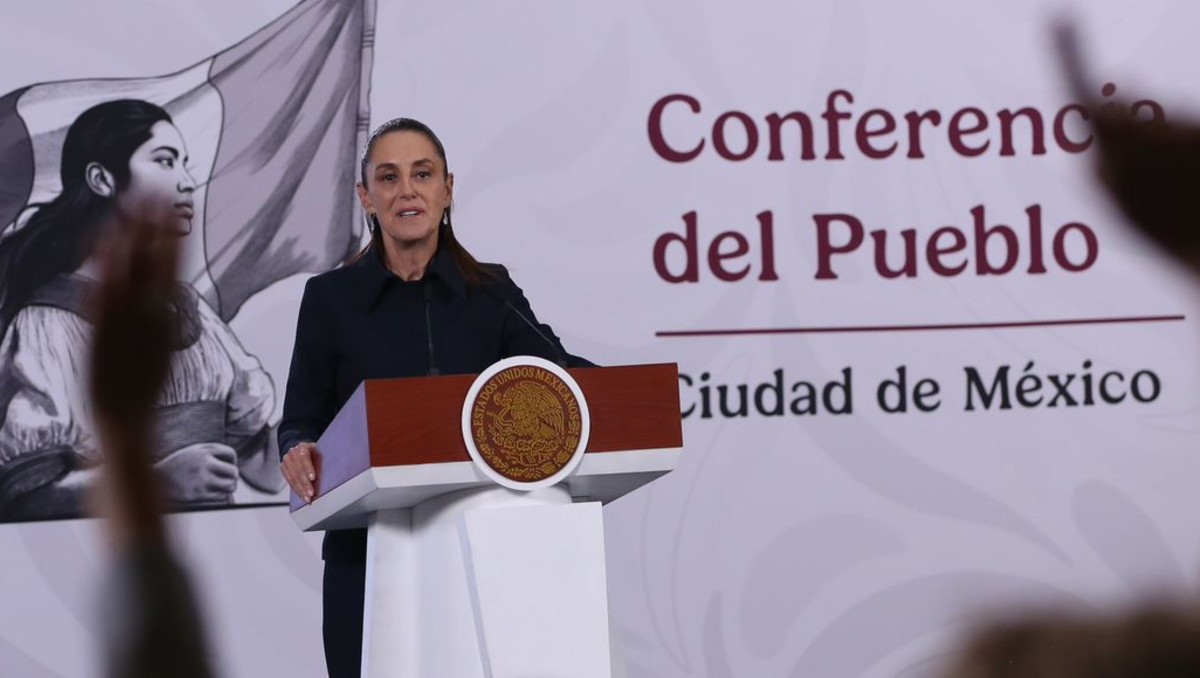 La Presidenta detalló cómo se atiende el derrame de crudo en el Golfo de México. | Foto: Ariana Pérez