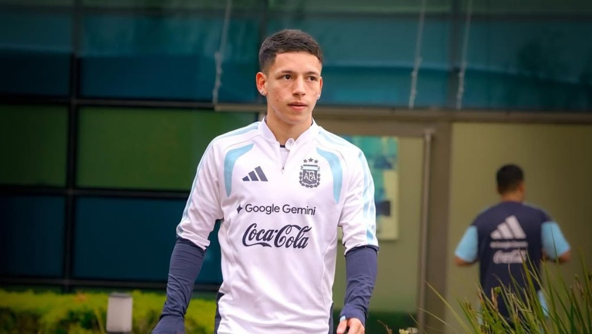 Prestianni  habla sobre su polémica con Vinicius Jr (Instagram: @gianlucaa_11)