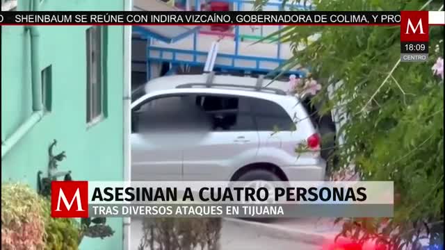 Registran día violento en Tijuana por ola de homicidios | Milenio Noticias, 1 de abril de 2026
