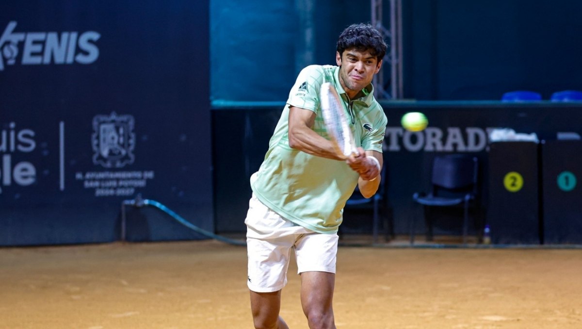 Rodrigo Pacheco clasifica a segunda ronda del Challenger de San Luis Potosí (Mextenis)