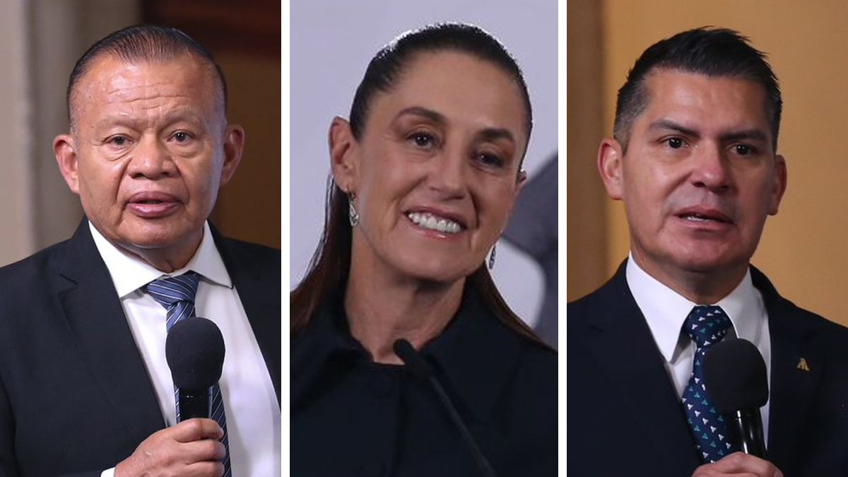 Sheinbaum inicia conferencia matutina desde Palacio Nacional | Foto: Especial