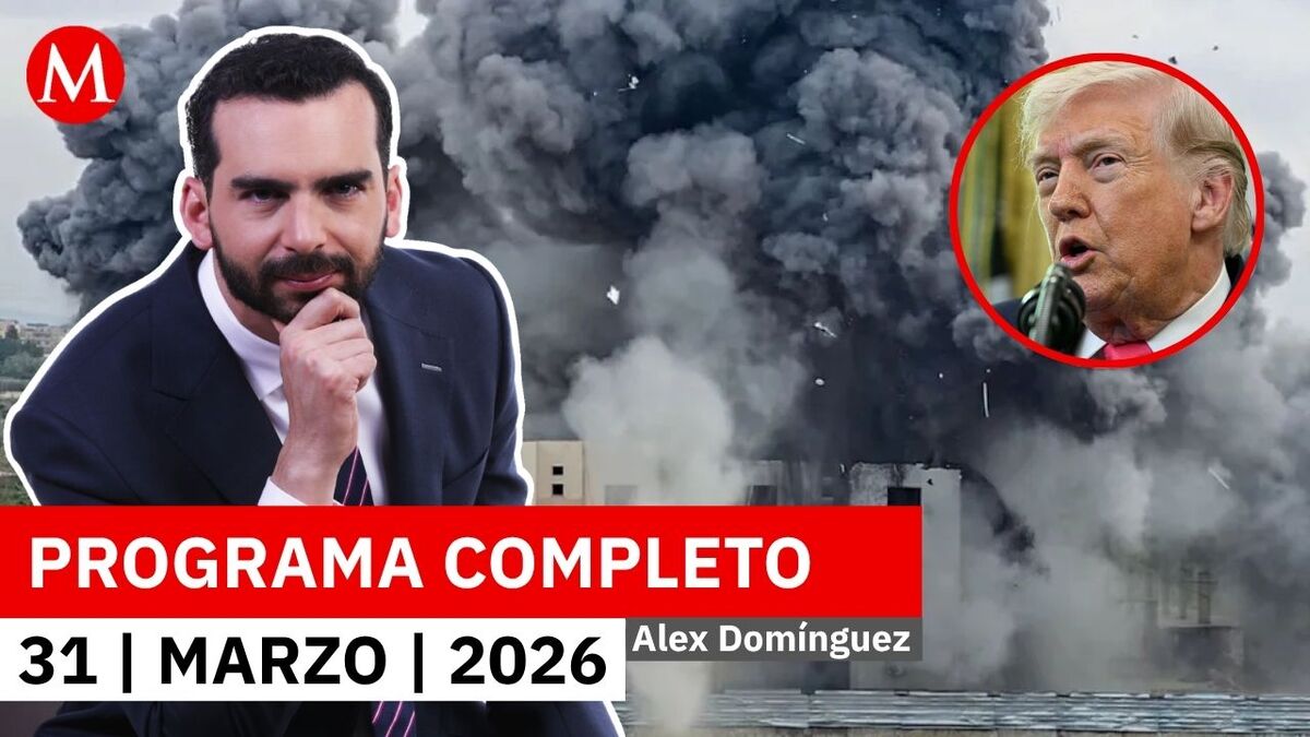 Trump planea negociar el alto al fuego en Irán | Alejandro Domínguez, 31 de marzo de 2026