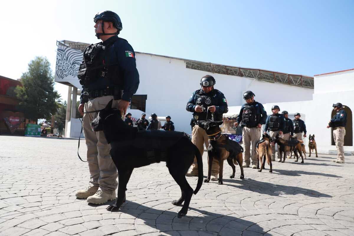 Unidad Canina K9. (Jorge Sánchez)