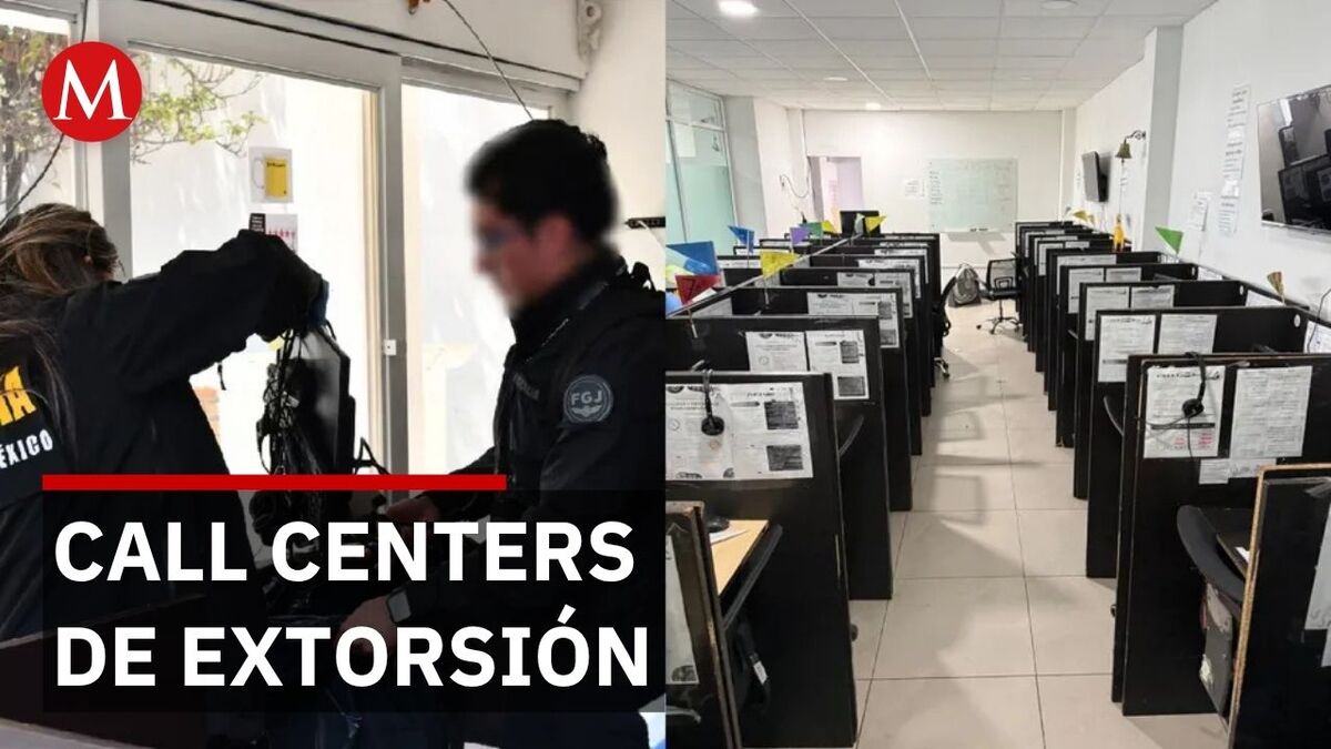 Cae red de extorsión: 102 arrestados tras operativo en call centers