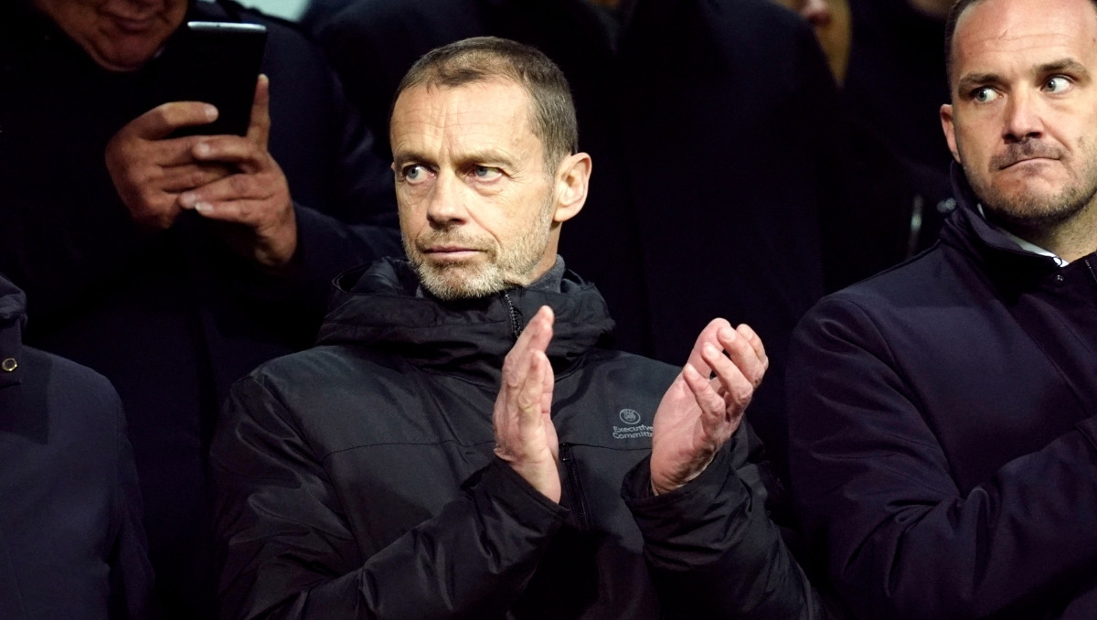 Ceferin amenaza a Italia con quitarle Eurocopa 2032 si no renueva sus estadios (Reuters)