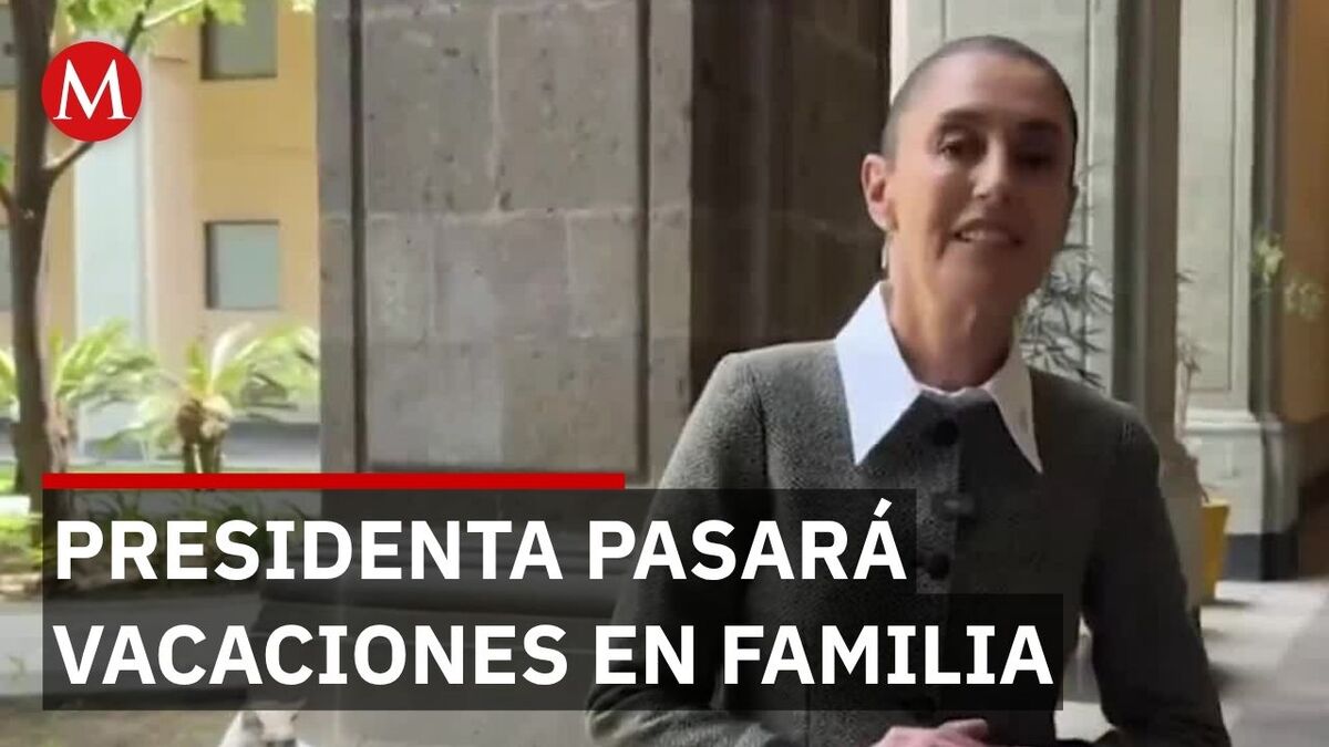 Claudia Sheinbaum revela sus planes familiares para Semana Santa