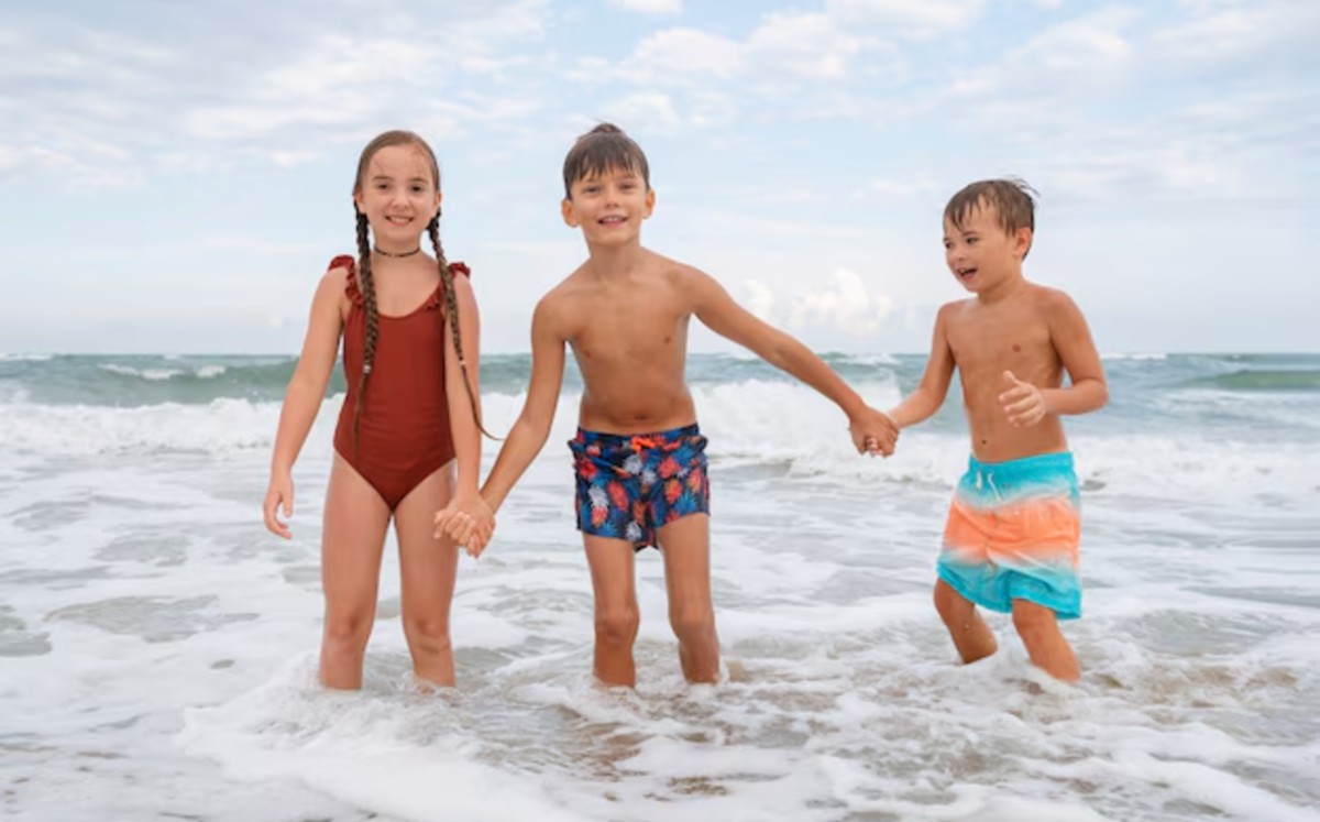 Colores de trajes de baño que no deberían usarse en niños según estudio