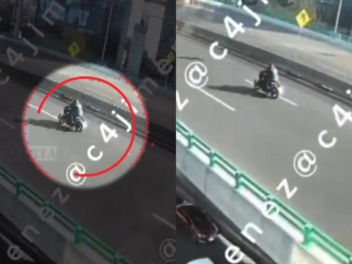 Los delincuentes habrían recorrido 17 kilómetros en una persecución en la zona de Viaducto a San Jerónimo. | Especial