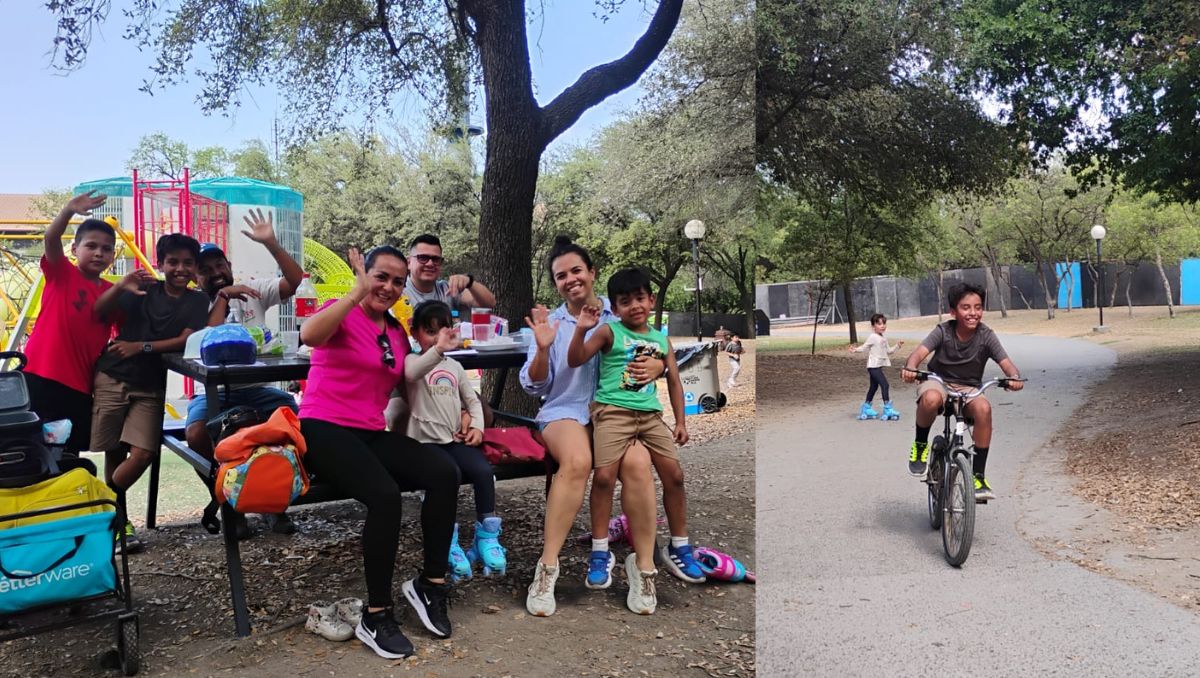 Las familias usan de punto de reunión el Parque Fundidora esta Semana Santa | Sandra Gonzáles