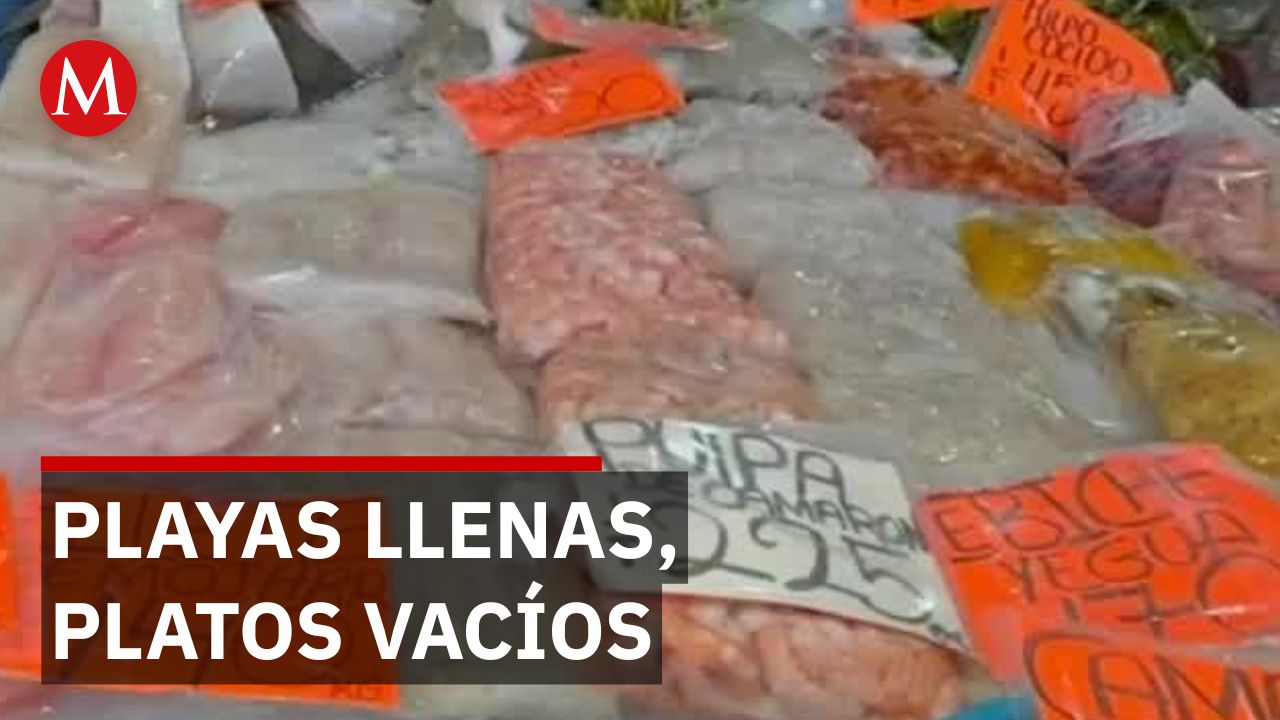 El miedo al chapapote desploma las ventas de comida en el Puerto de Veracruz