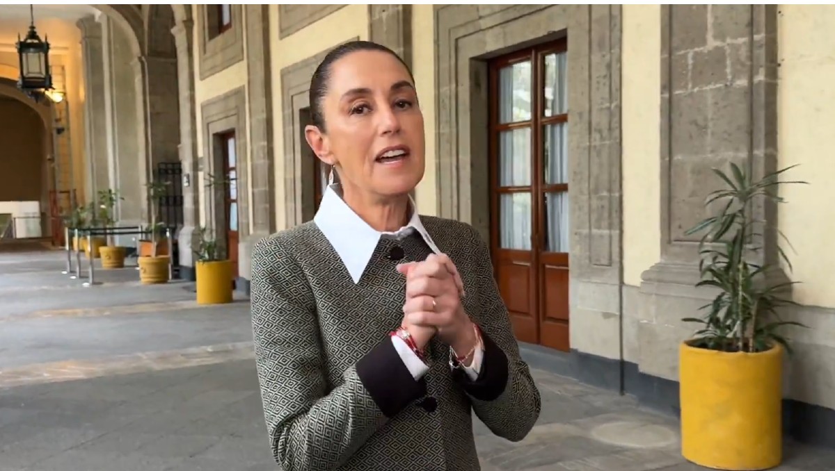 La Presidenta habló sobre la importancia de la Semana Santa en México. | Captura