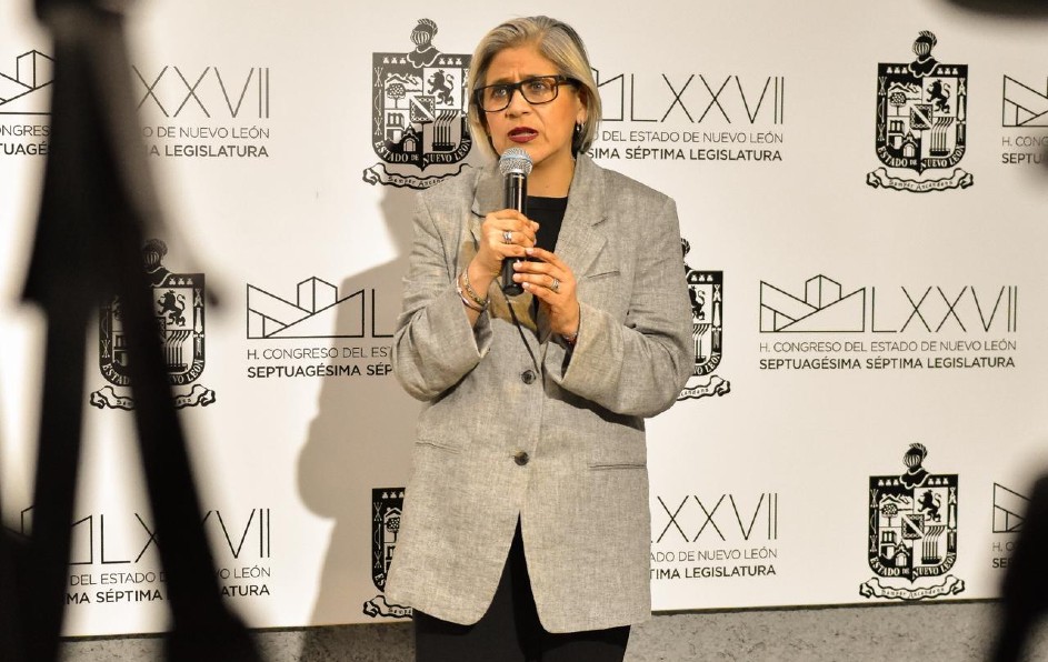 Sandra Pámanes, coordinadora de Movimiento Ciudadano en el Congreso de Nuevo León. | Kevin Recio