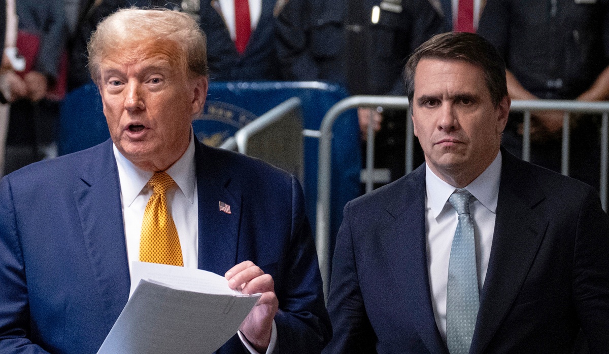 Todd Blanche representó a Donald Trump en los procesos penales de 2023 y 2024 | AP