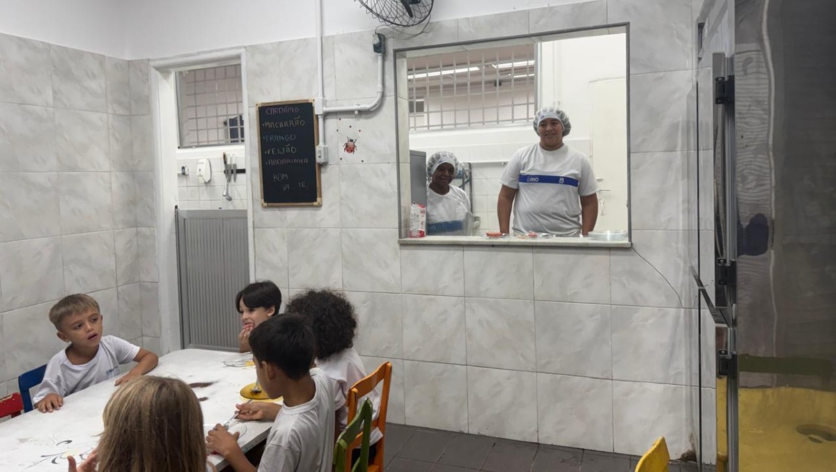 Centro educativo en Rio de Janeiro combina educación con alimentación saludable