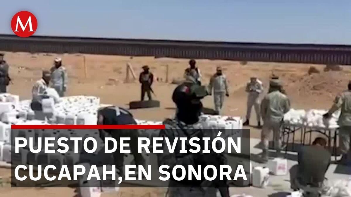 Cucapah un puesto de revisión clave en contra del narcotráfico