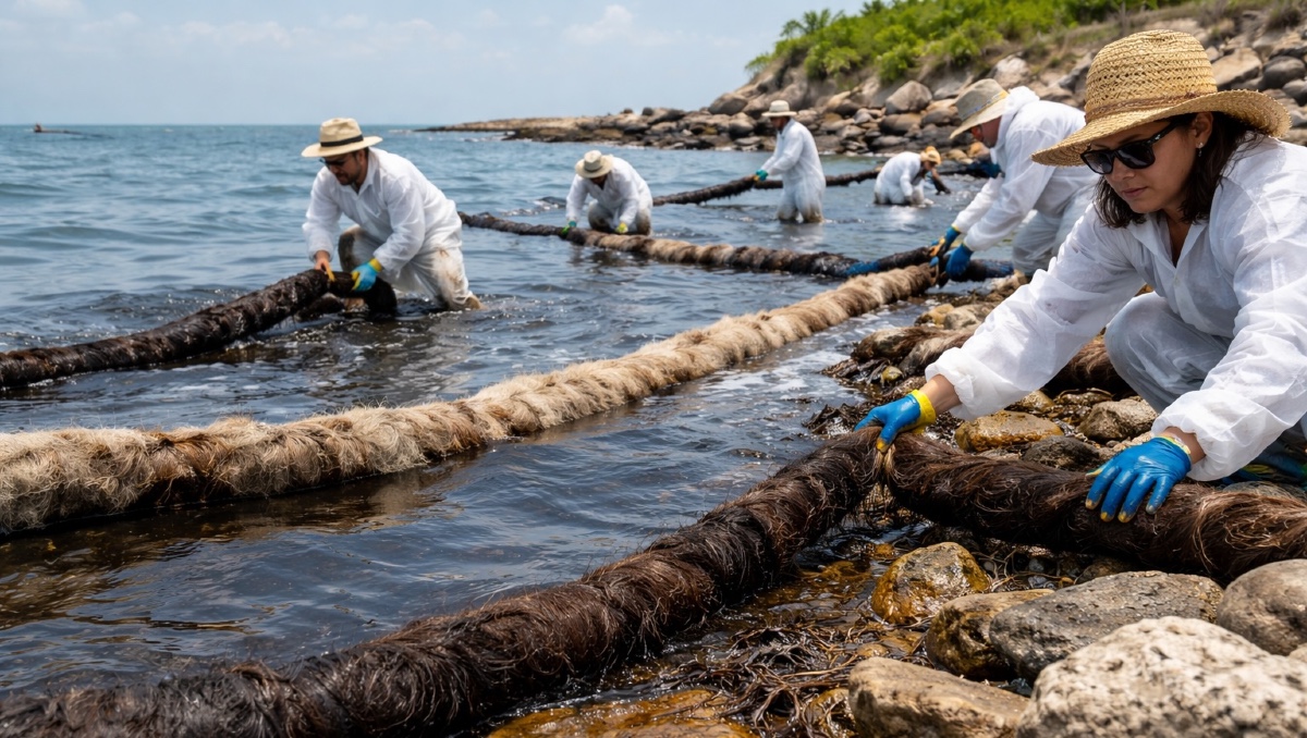Donación de cabello para combatir el derrame de petróleo en el Golfo de Mexico | IA DISCOVER