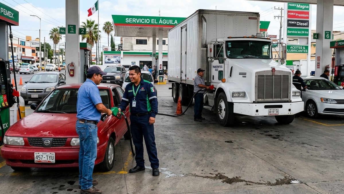 Hacienda reactivó el estímulo fiscal al IEPS a combutibles desde el mes pasado luego de un largo periodo de eliminarlo. Foto: Imagen generada con IA