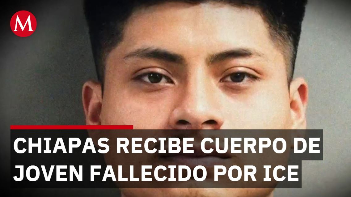Llega a Chiapas cuerpo de joven fallecido bajo custodia de ICE