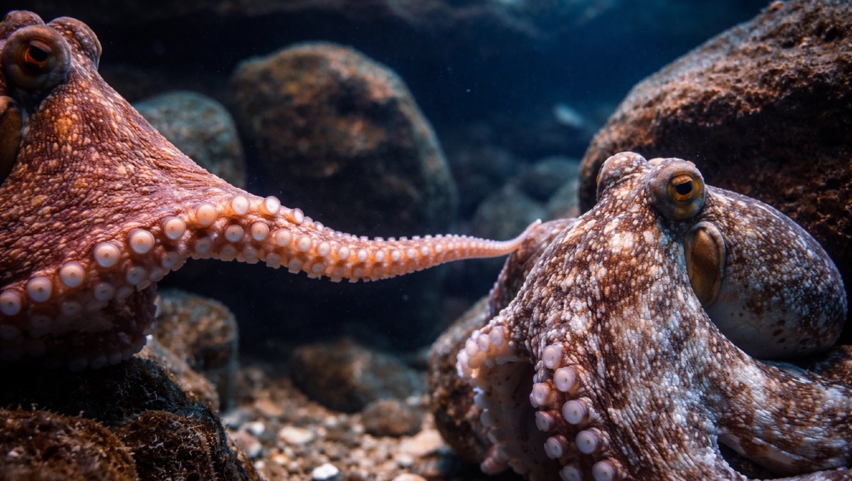 Pulpos detectan pareja sin verla con 'brazo inteligente' | IA DISCOVER