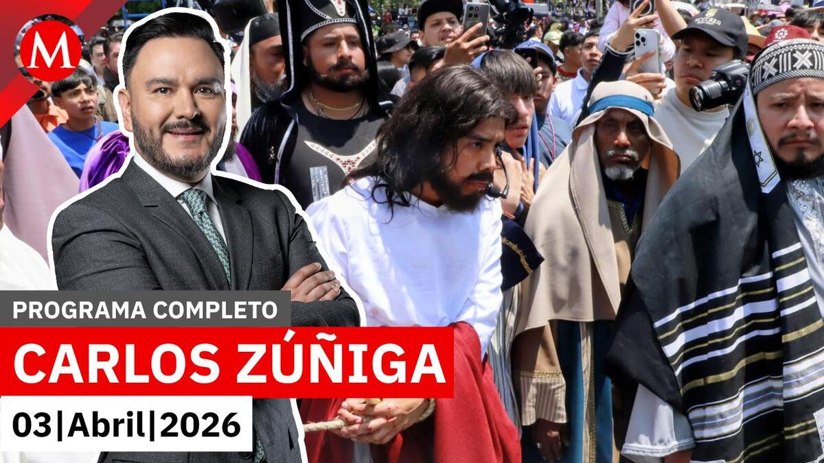 Realizan la representación 183 del Viacrucis en Iztapalapa | Carlos Zúñiga, 3 de abril de 2026