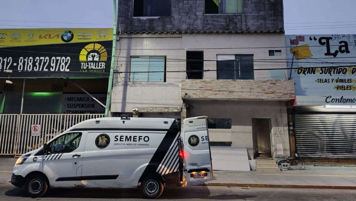 El Servicio Médico Forense arribó al lugar. Agustín Martínez