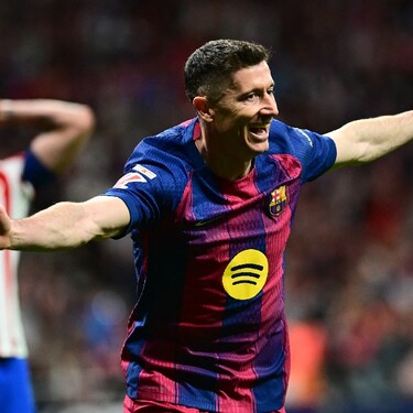 Barcelona vence al Atlético de Madrid con gol de Robert Lewandowski