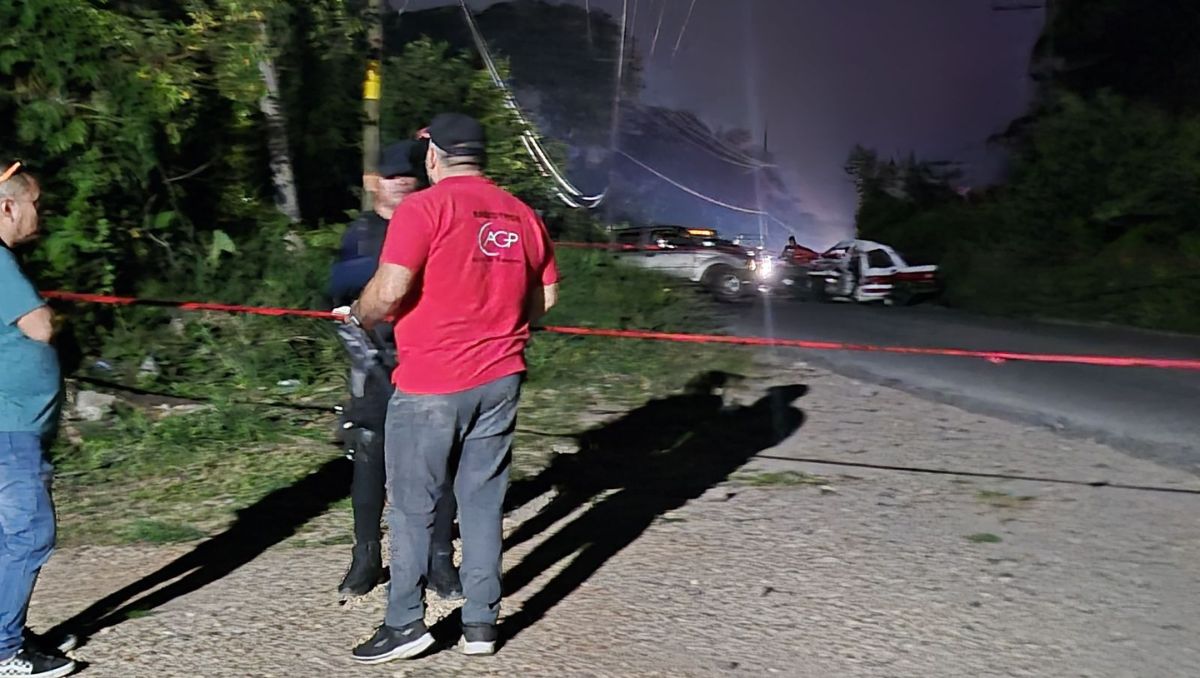 Choque en Veracruz dejó víctimas y cierre vial. | Especial