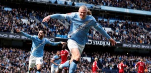 Con triplete de Erling Haaland, el Manchester City goleó en casa al Liverpool y dejaron a los 'Reds' sin posibilidad de ganar un trofeo esta temporada.