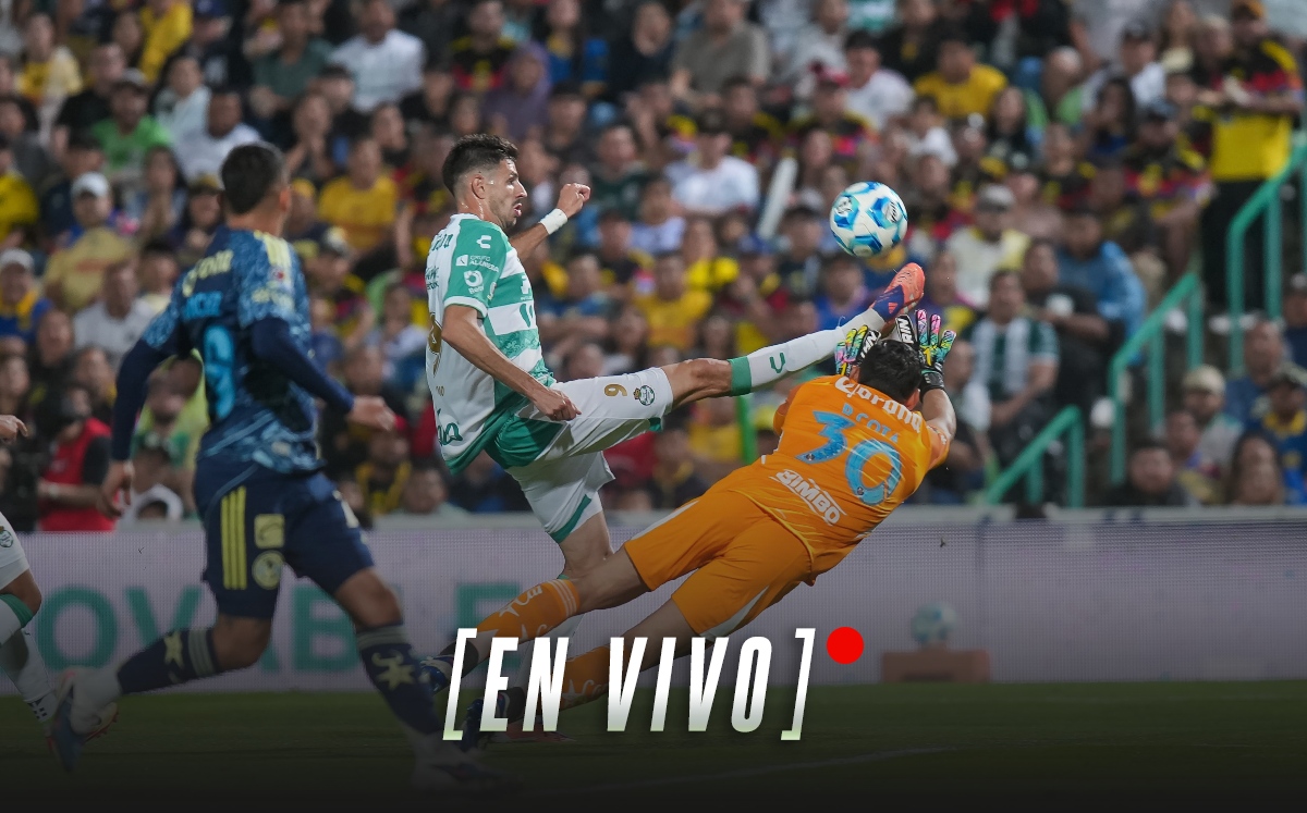 Santos vs América EN VIVO: Ver minuto a minuto de Liga MX 2026 (Imago7)