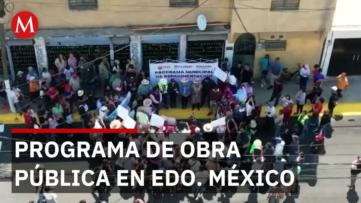 Azucena Cisneros inaugura repavimentación en calle de Ecatepec