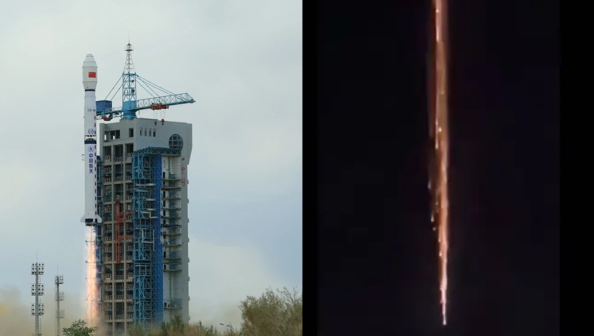 Cohete chino regresó a la Tierra en pedazos. | ESPECIAL