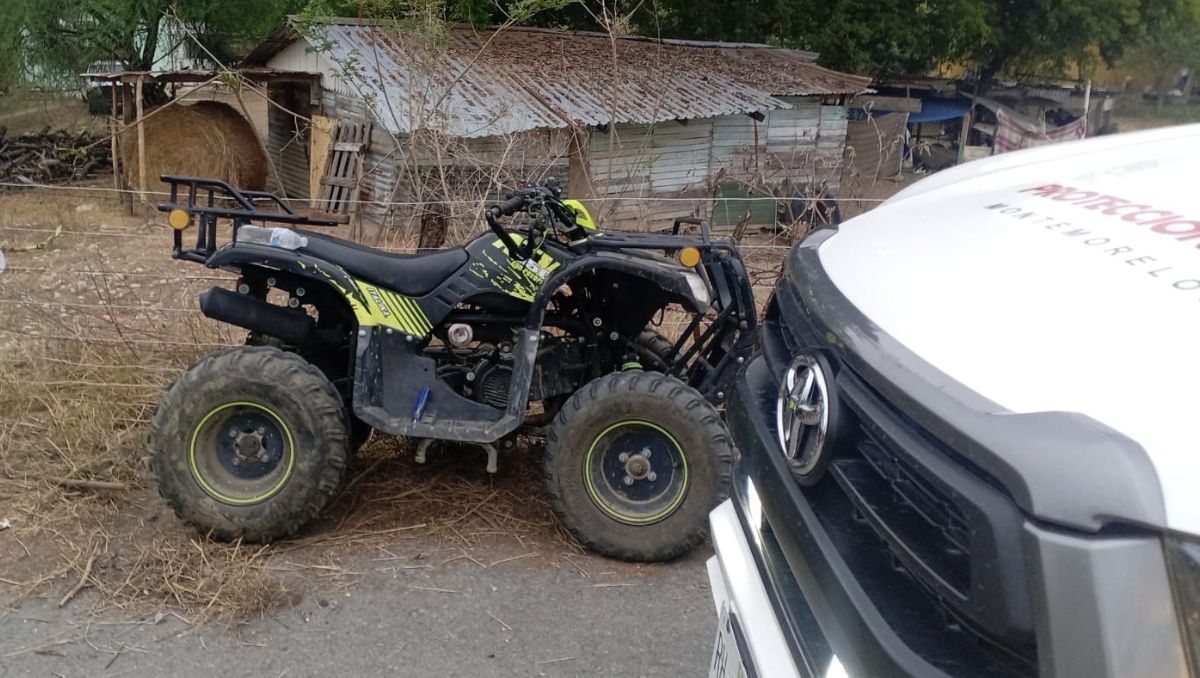 La falta de control de la unidad provocó la volcadura en un camino rural | Especial