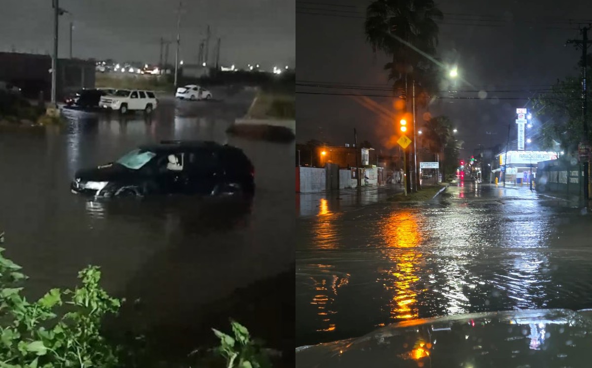 La frontera vivió una jornada nocturna de lluvias intensas. | Redes