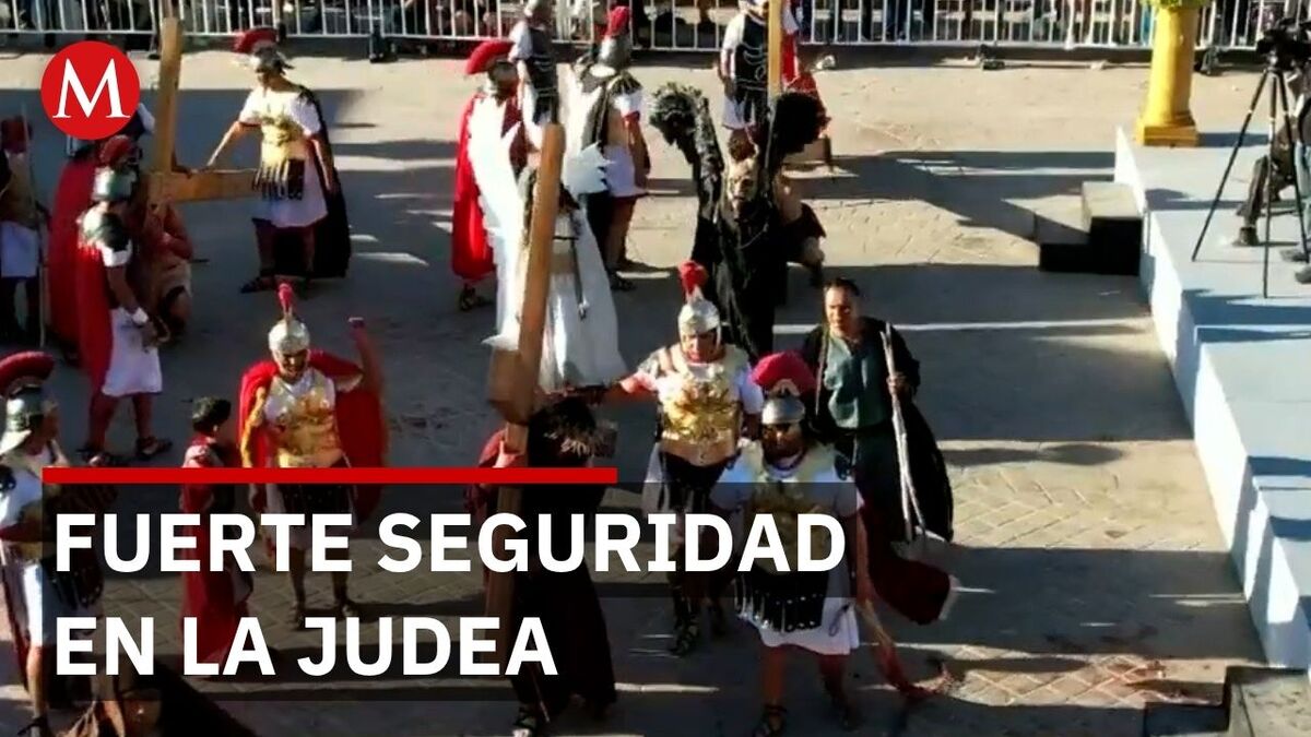 Judea en Tlaquepaque reúne a miles en San Martín de las Flores con fuerte seguridad