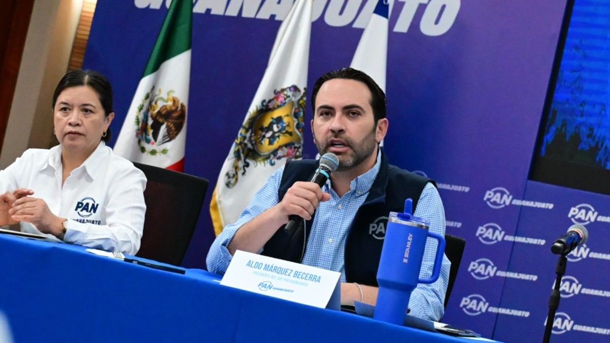 Aldo Márquez aseguró que el partido se mantiene atento a posibles intentos de hackeo o manipulación digital. | Rocío Hernández.