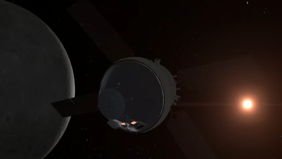 Así se vio el eclipse solar desde Orion |NASA