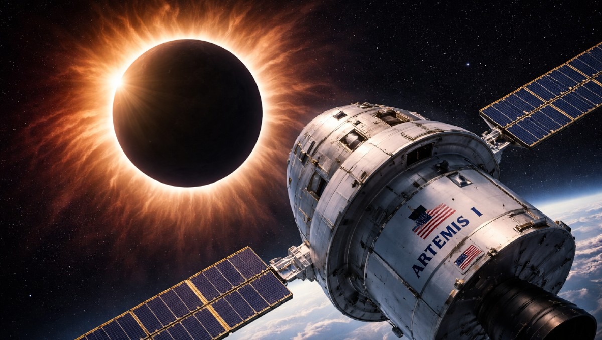 Astronautas de la misión Artemis viven eclipse solar |Especial